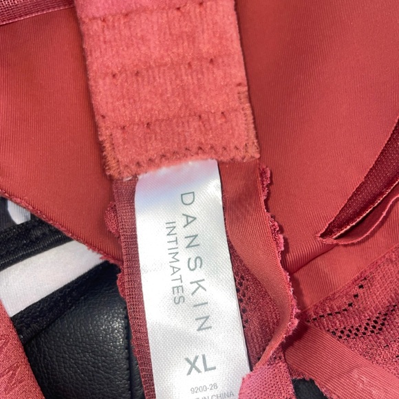 Danskin Lace Bralette in Deep Rust - Picture 3 of 3